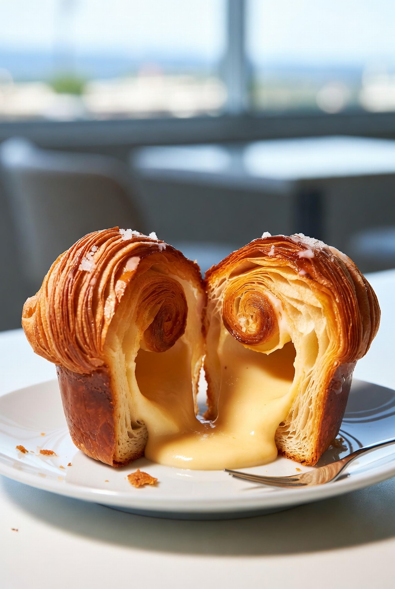 Freshly baked cruffins in professional muffin tins at Cruffins.com
